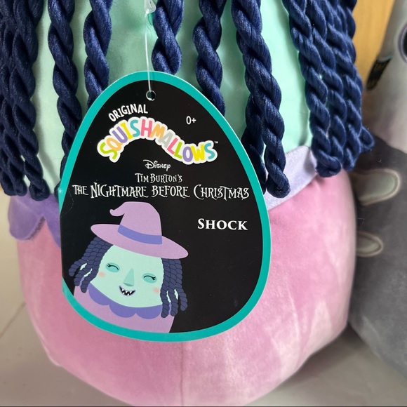 Nightmare Before Christmas Squishmallow Lot - Lock, Shock and Barrel New - Picture 4 of 10